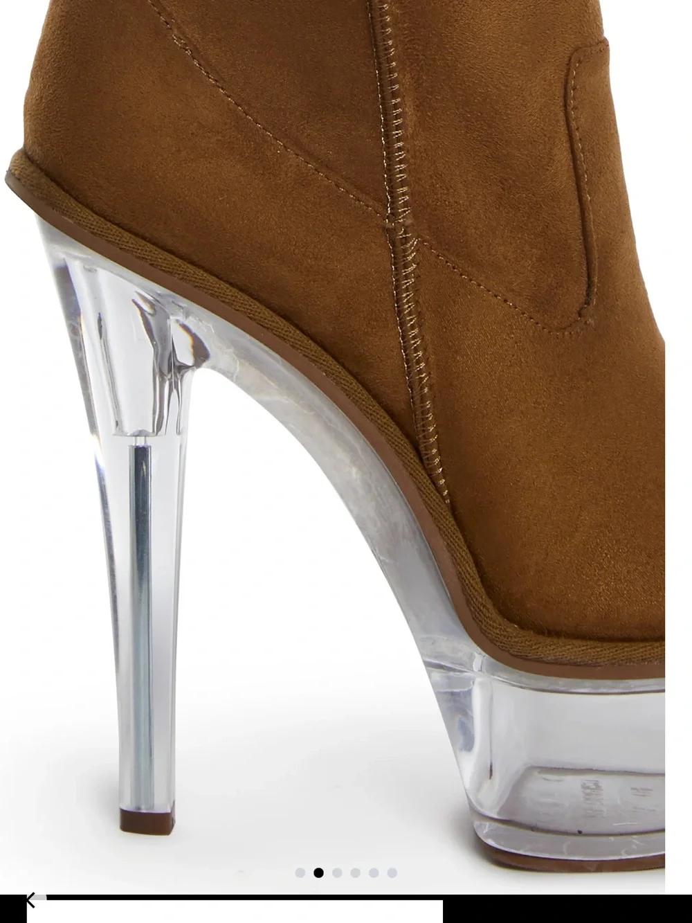 Dolls Kill tan suede